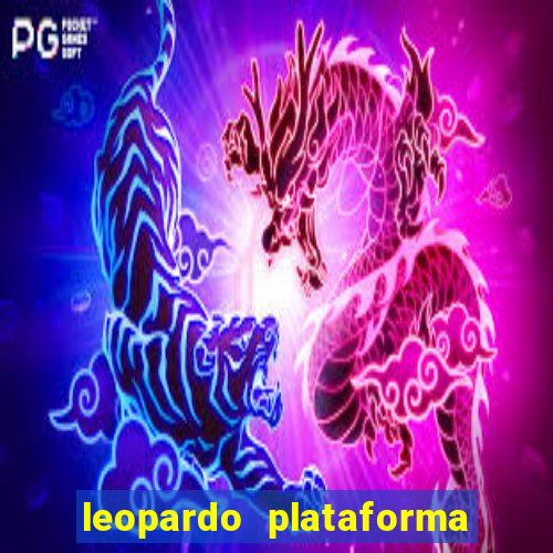 leopardo plataforma de jogos